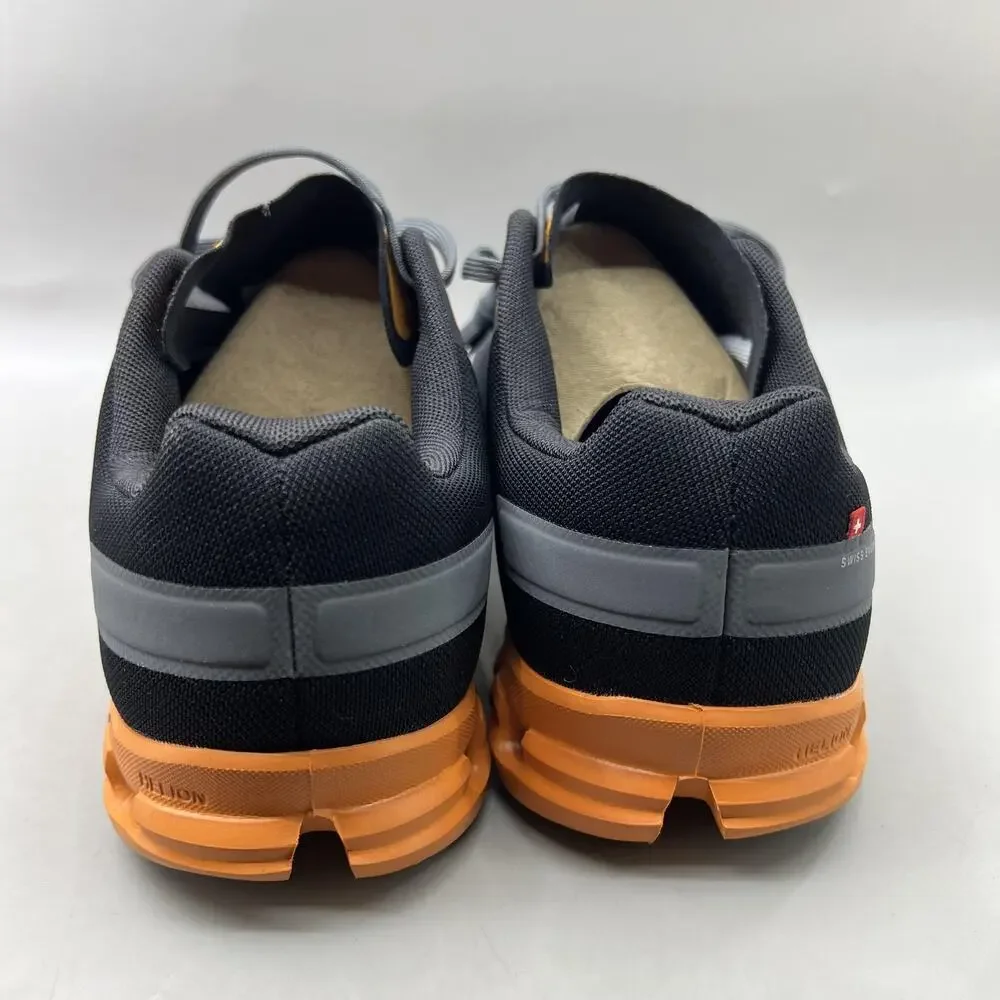 On Cloudflow 3.0 Running Shoes Men Size 10.5 Gray Orange Mesh Comfort Sneakers
